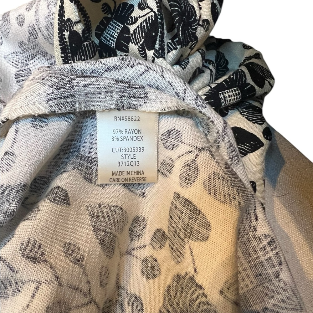 NWT Max Studio Tiered Floral Maxi Skirt - Picture 4 of 6